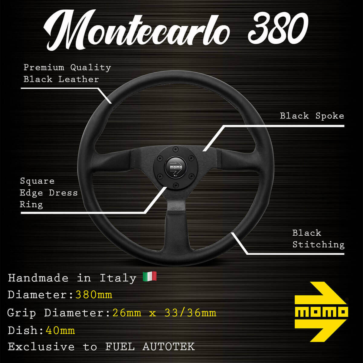 FUEL AUTOTEK Launches Limited Production Run of MOMO Montecarlo